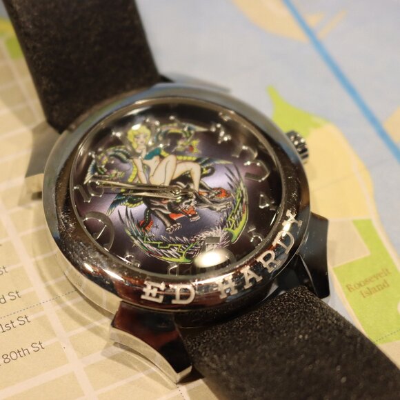 Ed Hardy EV-HW0097 Men's Watch - Picture 1 of 7